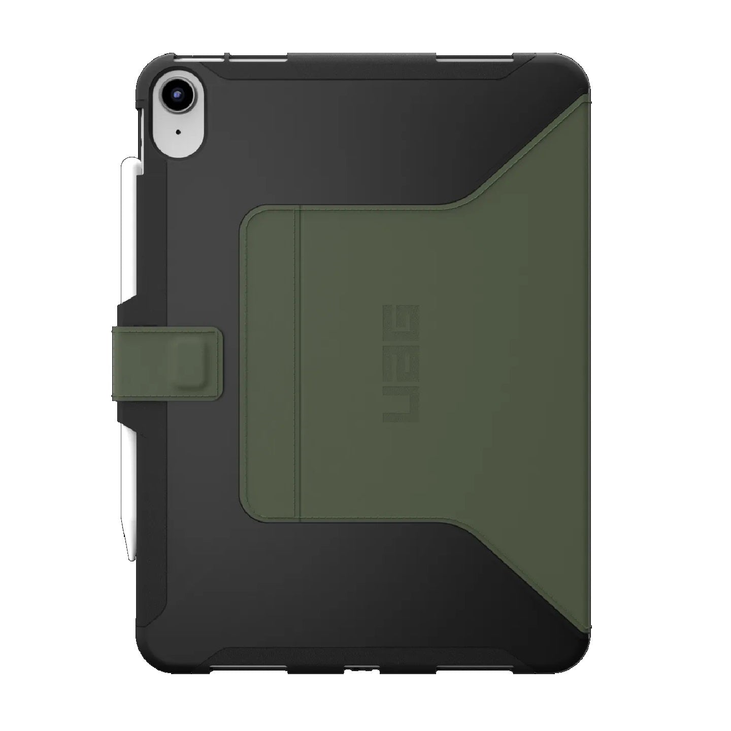UAG Scout Apple iPad (11.0') 11th Gen (A16) / iPad 10th Gen (10.9') Folio Rugged Case (Black/Olive) - DROP+ Military Standard, 1 Year Warranty