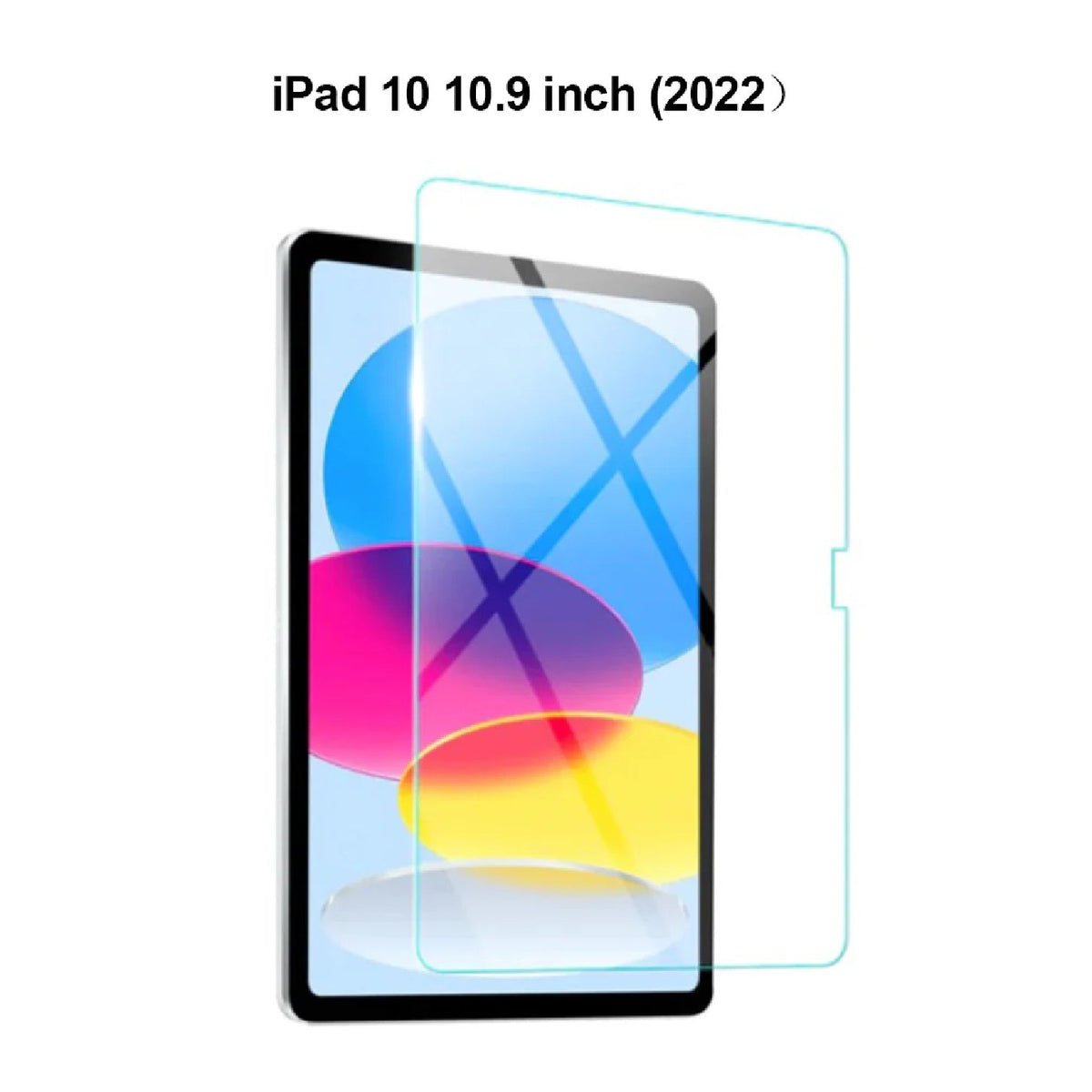 USP Apple iPad (11.0&#39;) 11th Gen (A16)/iPad 10th Gen (10.9&#39;) Tempered Glass Screen Protector: Full Coverage, 9H Hardness, Bubble-free, Anti-fingerprint