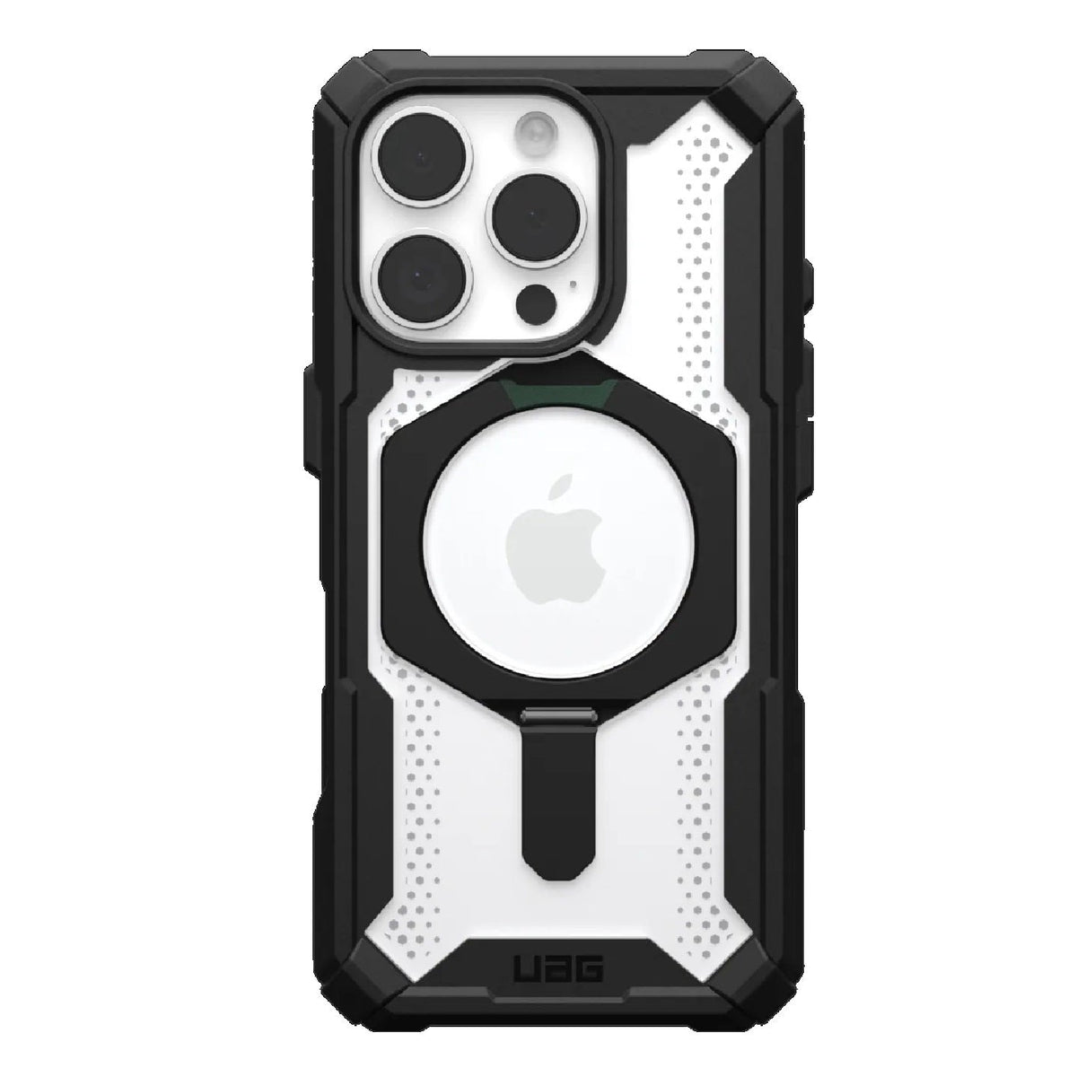 UAG Plasma XTE MagSafe Apple iPhone 16 Pro (6.3&#39;) Rugged Case - Black/Clear (11447411404G), 20ft. Drop Protection (4.8M), 1-Year Warranty