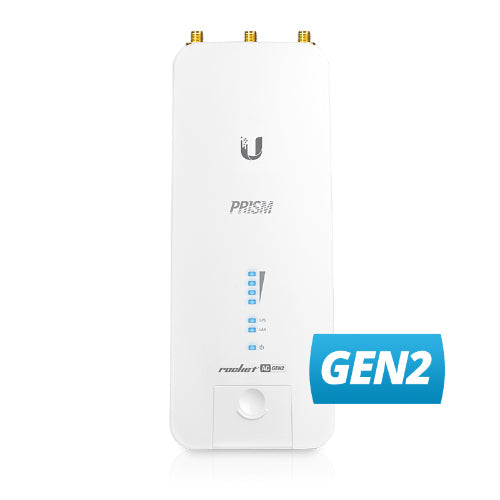 Ubiquiti Rocket AC Prism Gen2 5GHz Radio with speeds up to 450+Mbps, 50+ Client Capacity, Integrated GPS sync,