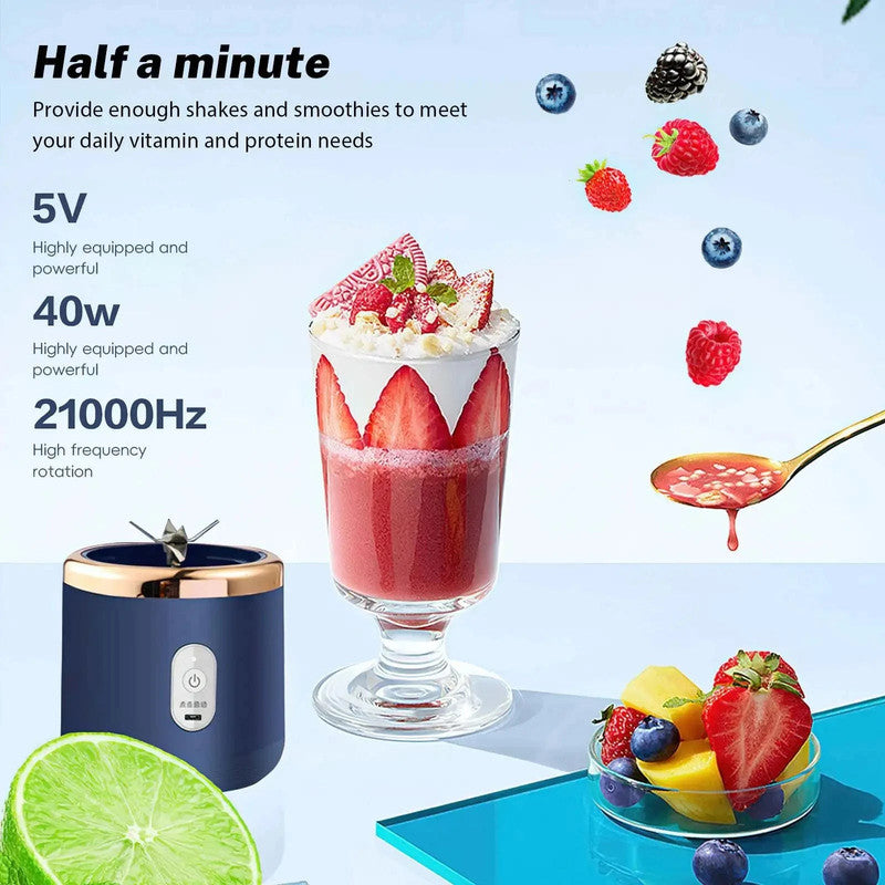 Portable Electric Fruit Juice Blender