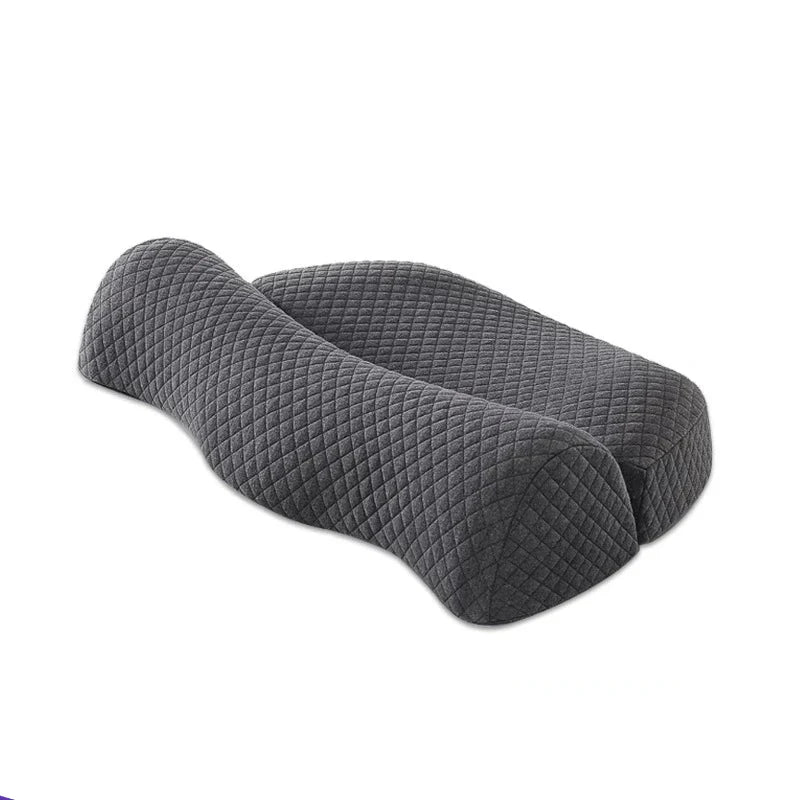 Ergonomic Memory Foam Cervical Pillow Orthopedic Contour Grey