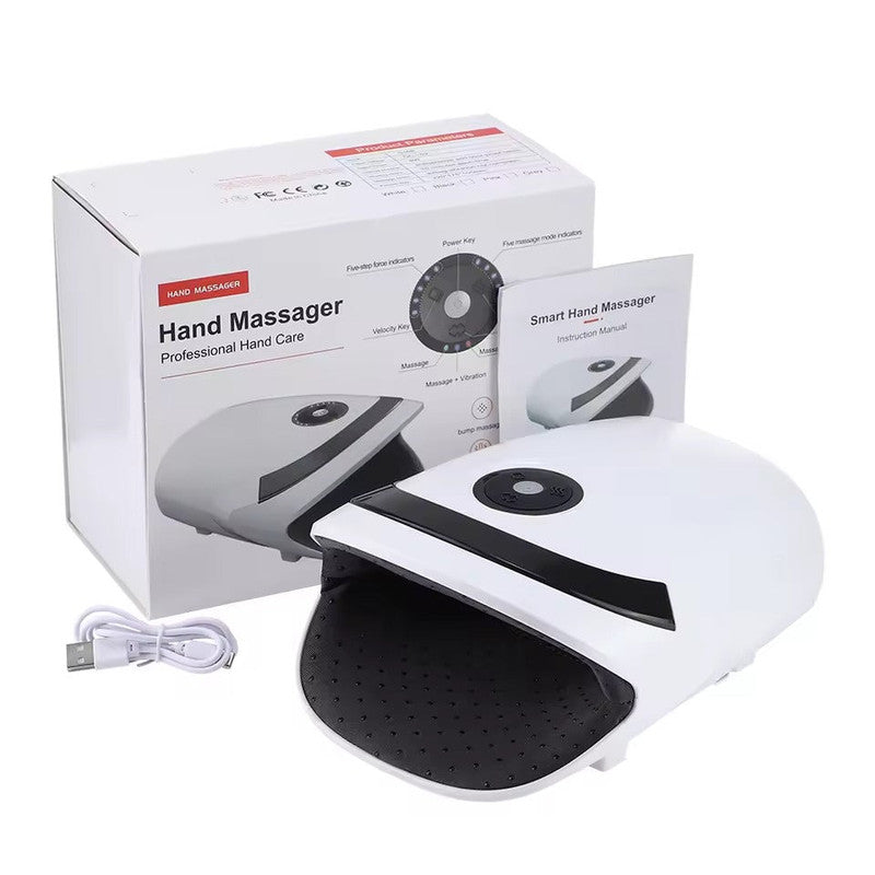 Rechargeable Hand Massager with Heat &amp; Vibration Therapy