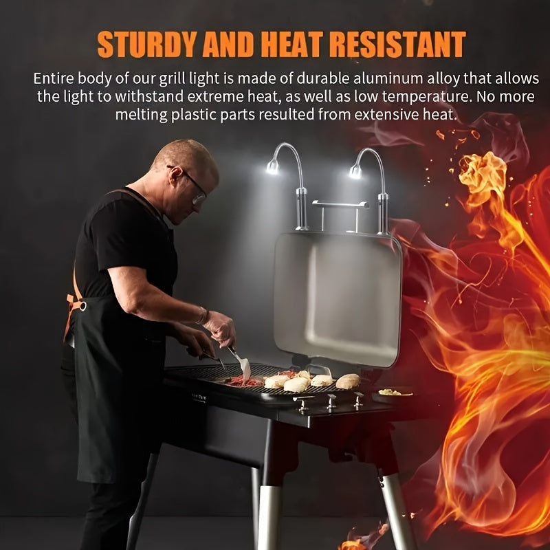 LED Grill Lights Magnetic Base BBQ Lamp