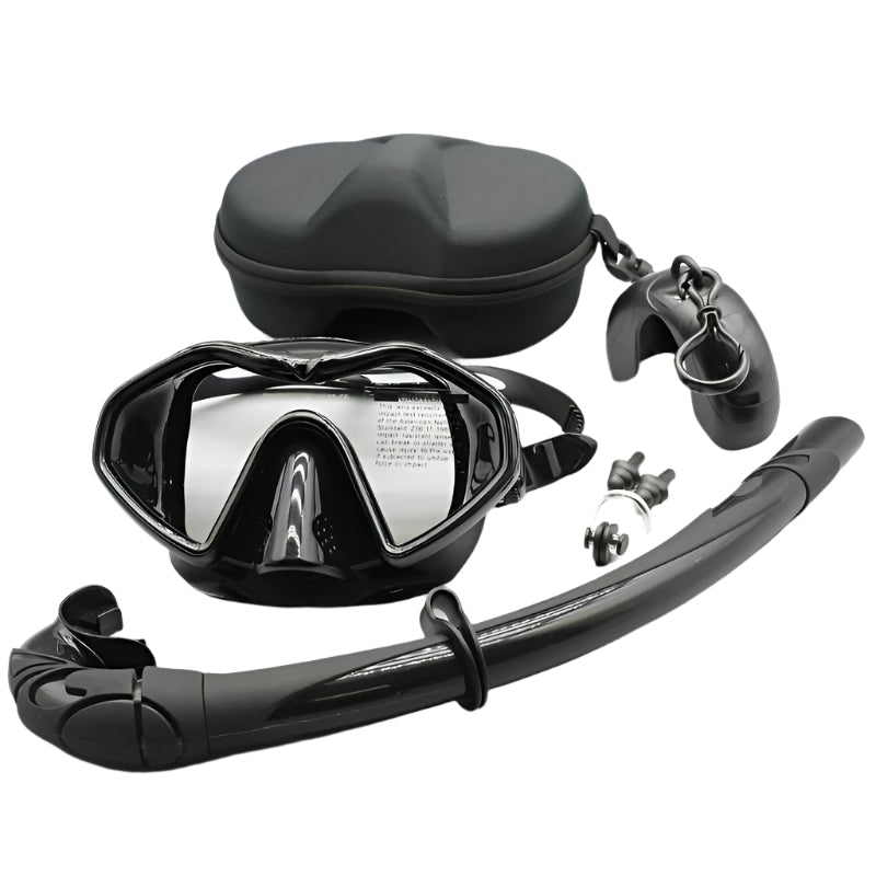 Adult Anti-Fog Snorkel Set with Dry Tube