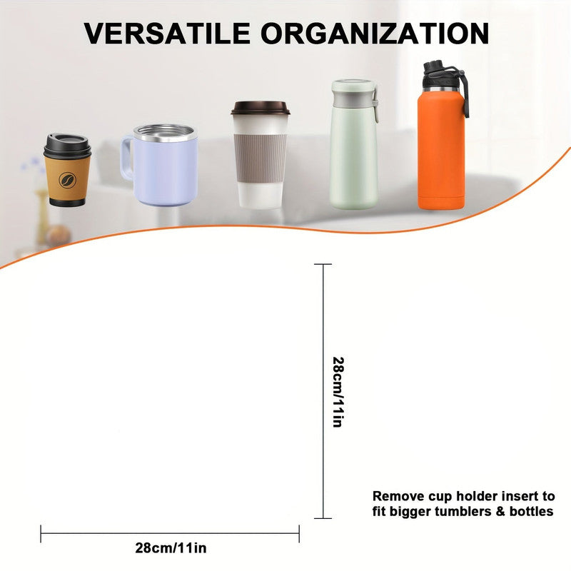 Silicone Sofa Caddy Tray with Cup &amp; Phone Holder