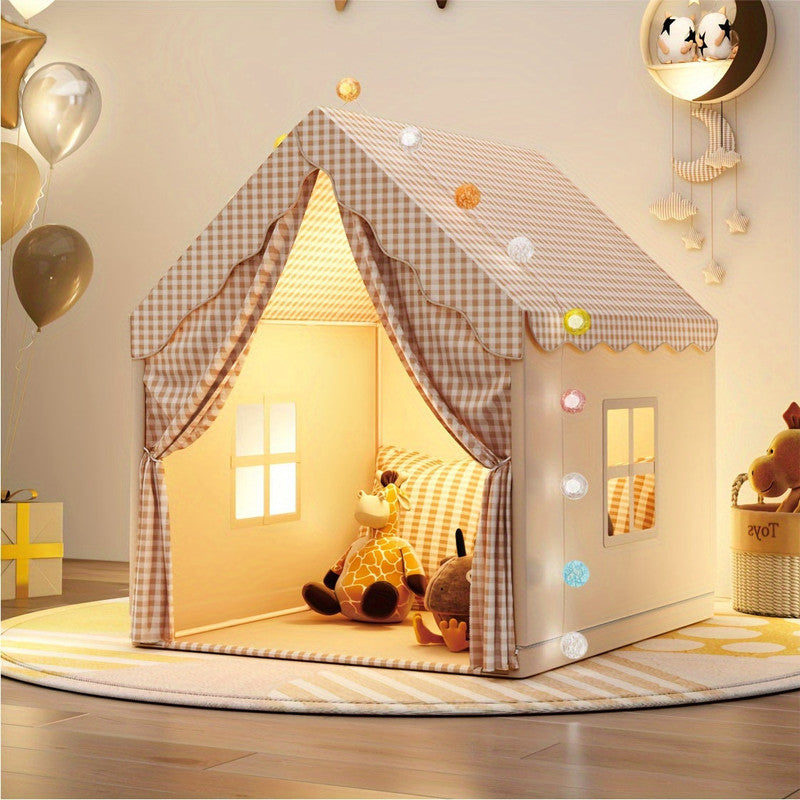 Kids Castle Play Tent Indoor Pretend Playhouse