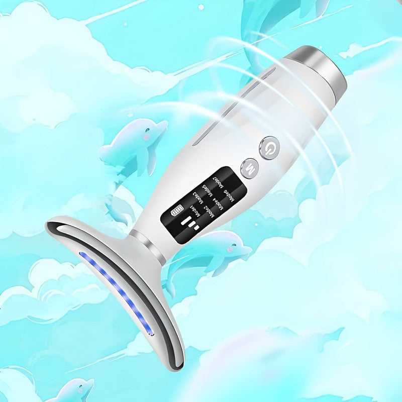 Neck &amp; Face Massager Heated Skincare Tool (7-in-1)