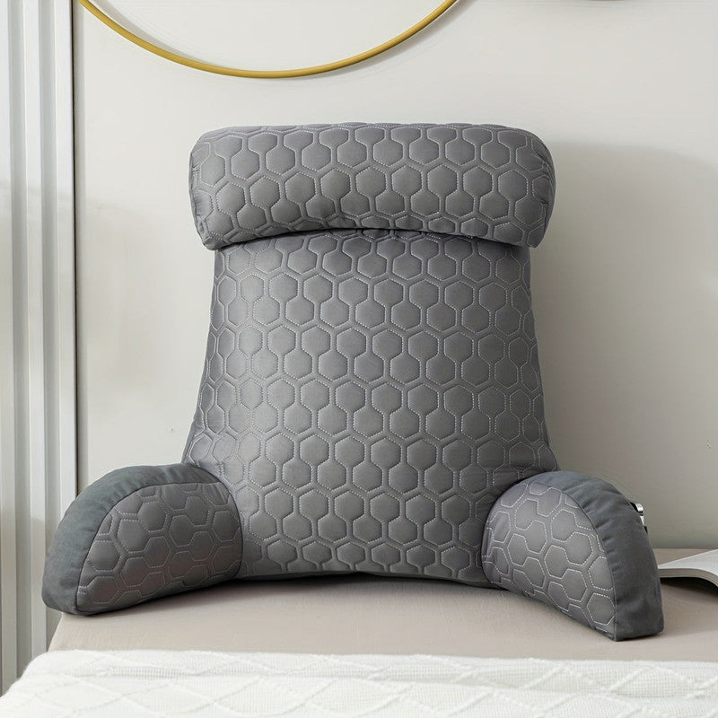 Cool Latex Reading Pillow with Armrests &amp; Pockets