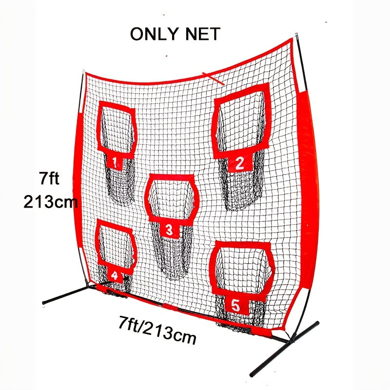 Football Outdoor Target Throwing Net with 5 Pockets