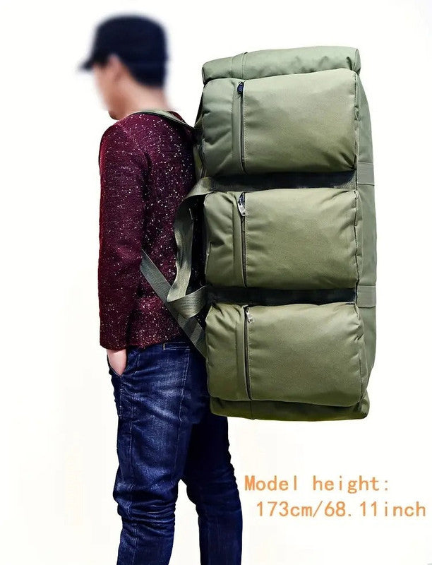 Military Duffel Backpack 80L Outdoor Travel Bag