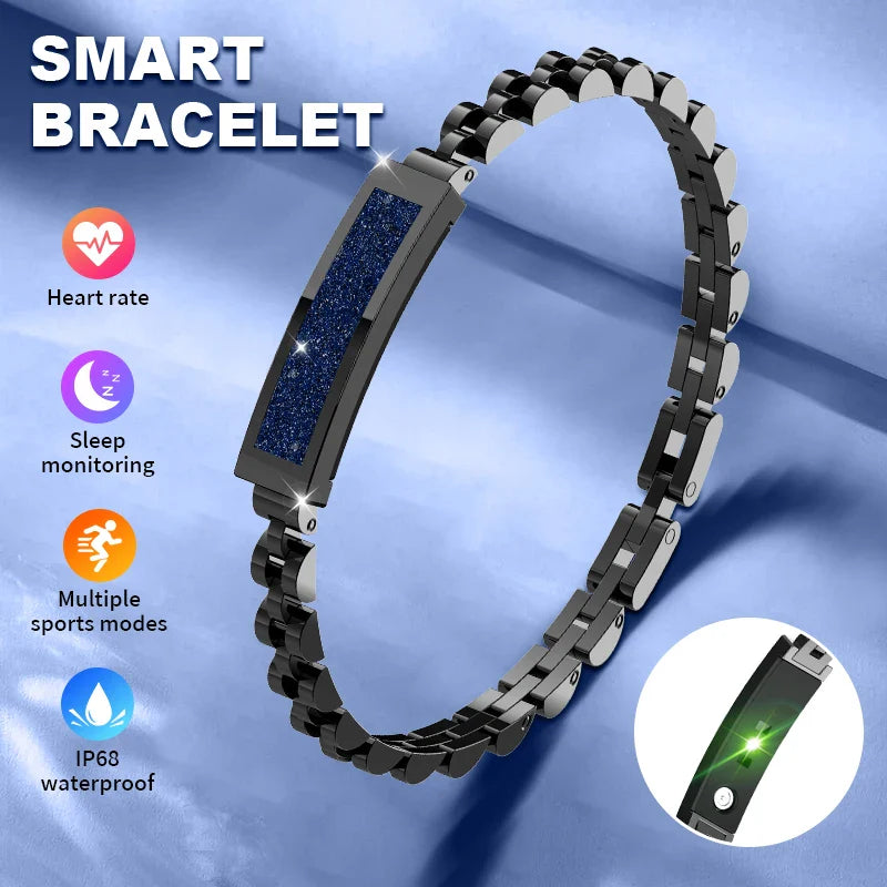 Pedometer Health Smart Bracelet Black