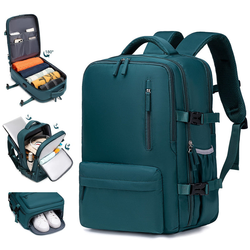 Large Capacity Travel Backpack with USB Charging