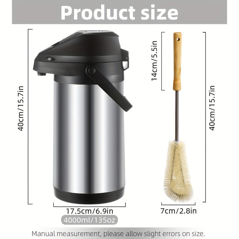 Thermal Coffee Carafe with Pump