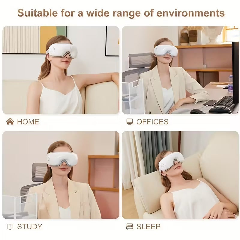 4D Portable Eye Massager with Heat & Music