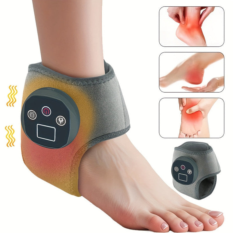 Ankle Heating Massager with Vibration &amp; Heat Therapy