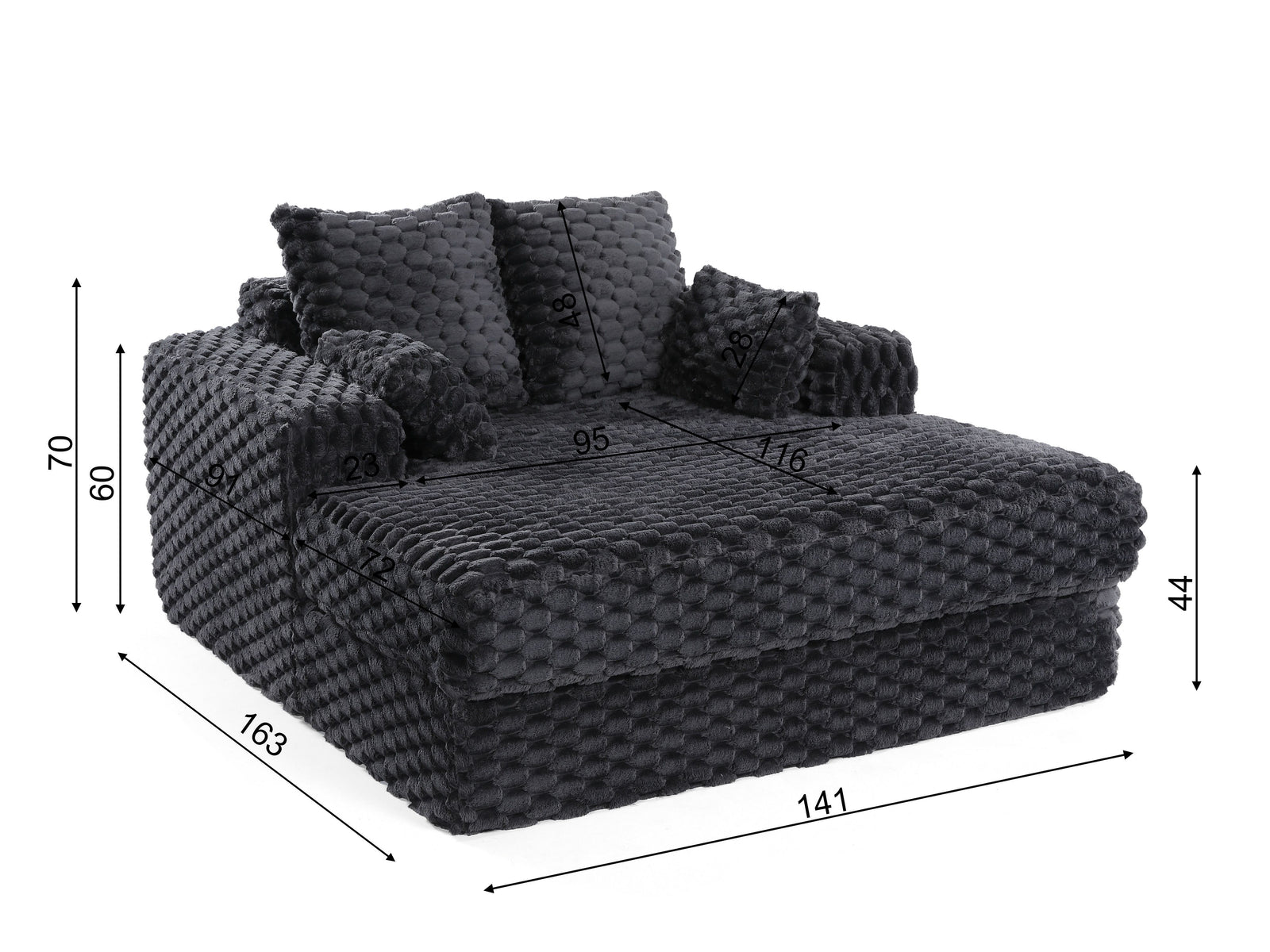 CozyCloud Lounge Chair