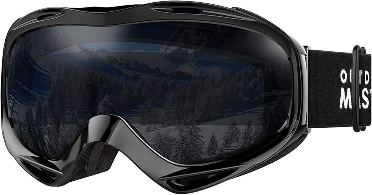 OutdoorMaster OTG Ski Goggles - Over Glasses Ski/Snowboard Goggles for Men, Women &amp; Youth - 100% UV Protection-OM-5