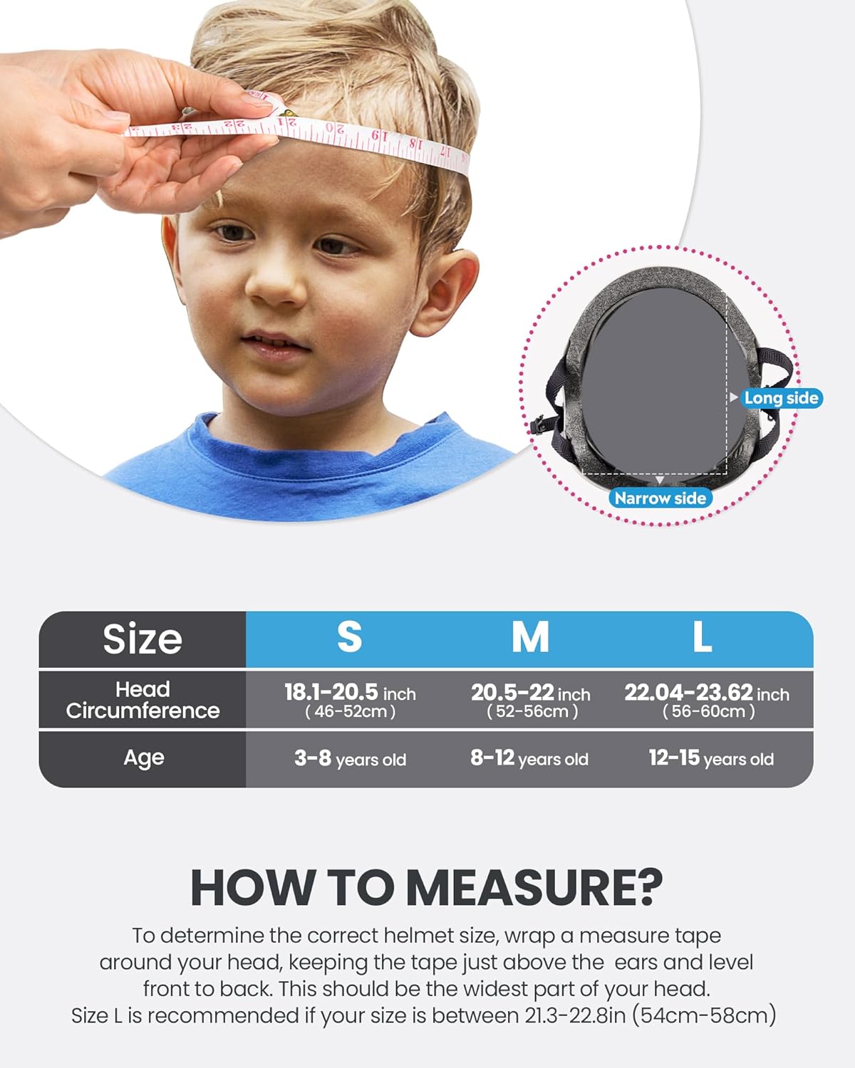 OutdoorMaster Youth & Kids Bike Helmet - Adjustable Multi-Sports Skateboard Helmet with Removable Liners for Balance Bike, Toddler Scooter, One Wheel Hoverboard-Blue pink gradient-Medium