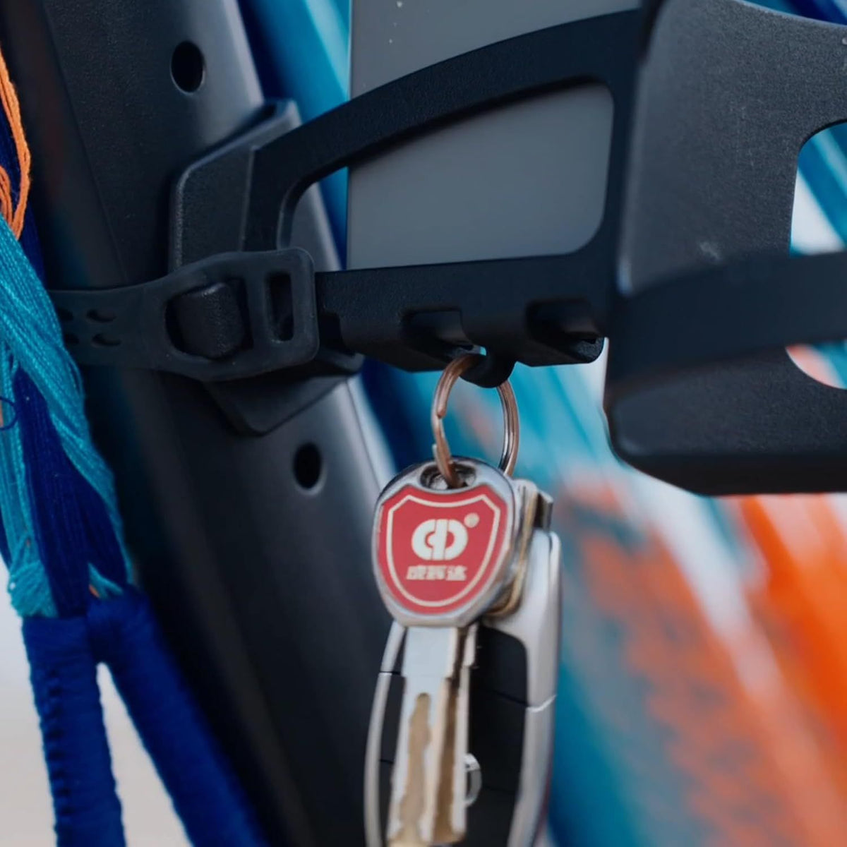anymaka Quick-Install Cup Holder Prevents Spills - Convenient Storage of Cup, Phone, and Keys - Compatible with Hammock Stand(Cup Holder for Hammock Stand Black)