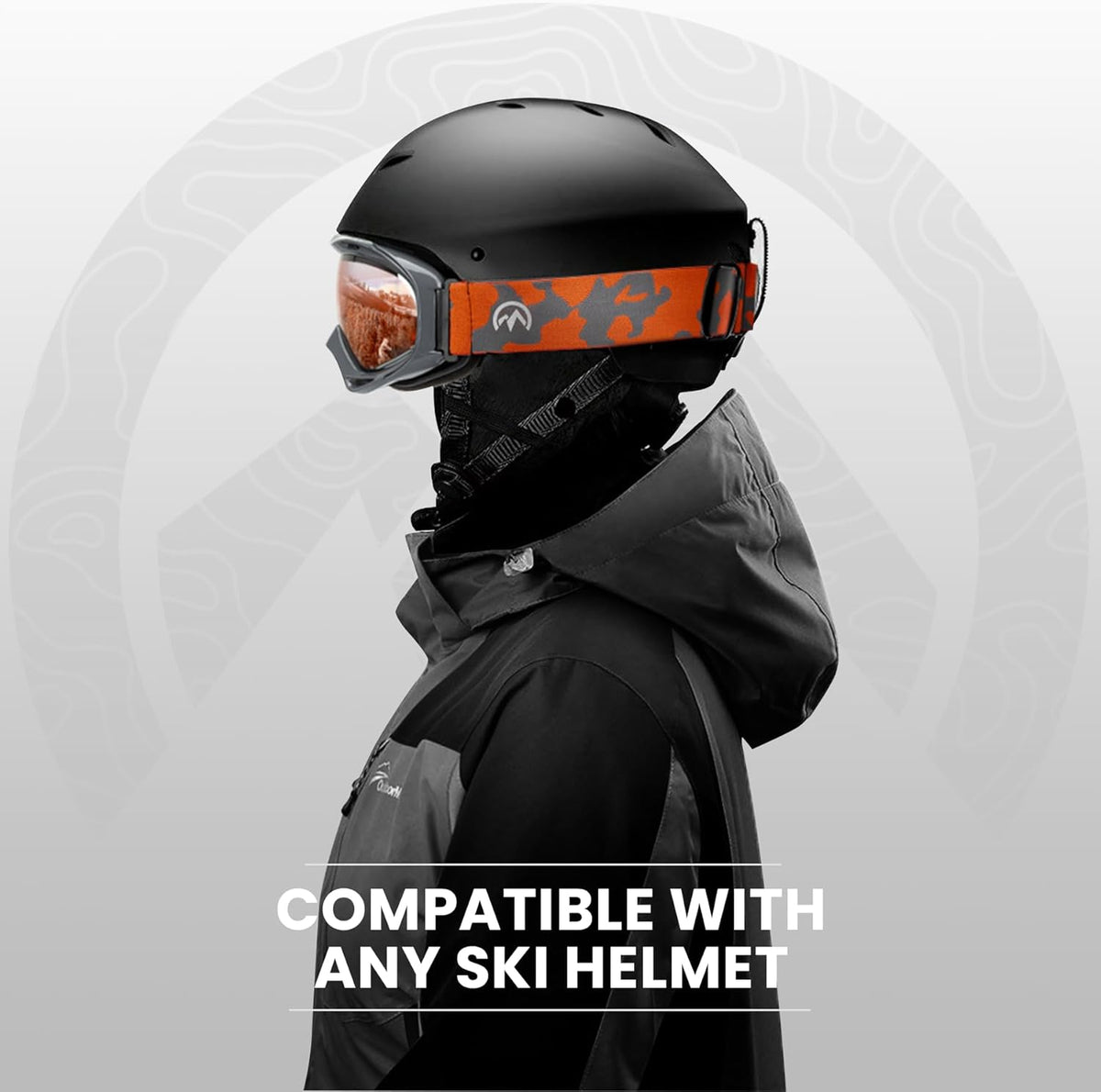 OutdoorMaster OTG Ski Goggles - Over Glasses Ski/Snowboard Goggles for Men, Women & Youth - 100% UV Protection-OM-5