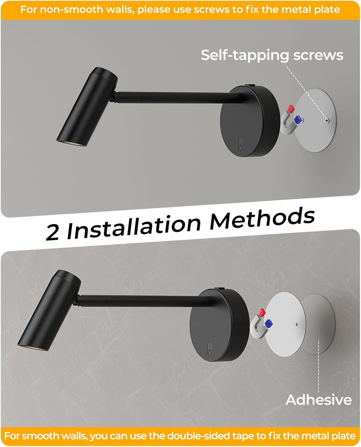 Picture Light for Wall, Battery Operated Art Light for Paintings CCT Dimmable Recharging Gallery Battery Wall Light with Remote Control for Living Room Gallery Dartboard Art Bathroom 2PCS