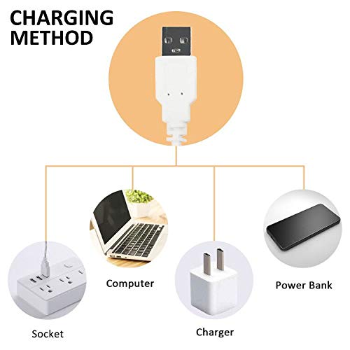 LED Makeup Vanity Lights with 14 Dimmable Light Bulbs, Hollywood Style Cosmetic Mirror Lights, USB Cable, 3 Color Modes for Dressing Room Tabletop Bedroom