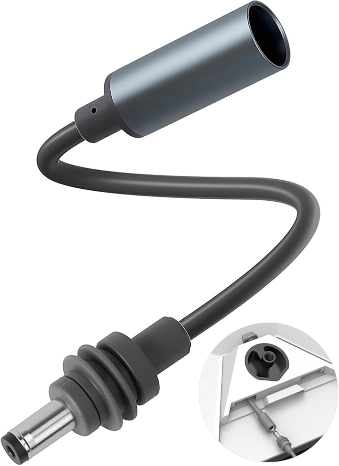 Starlink Mini DC5521 Extension Cable 7-inch,Compatible with Starlink Mini Pipe Adapter &amp; Original Power Cable