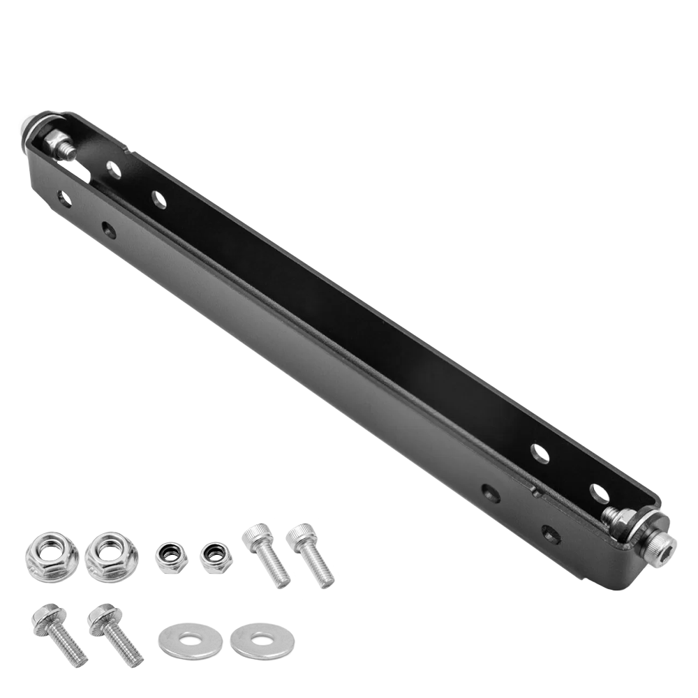 Flip-Up License Plate Frame Holder – 120° Rotation Stainless Steel Number Plate Bracket, Foldable Off-Road Winch Accessory, Rustproof-Black