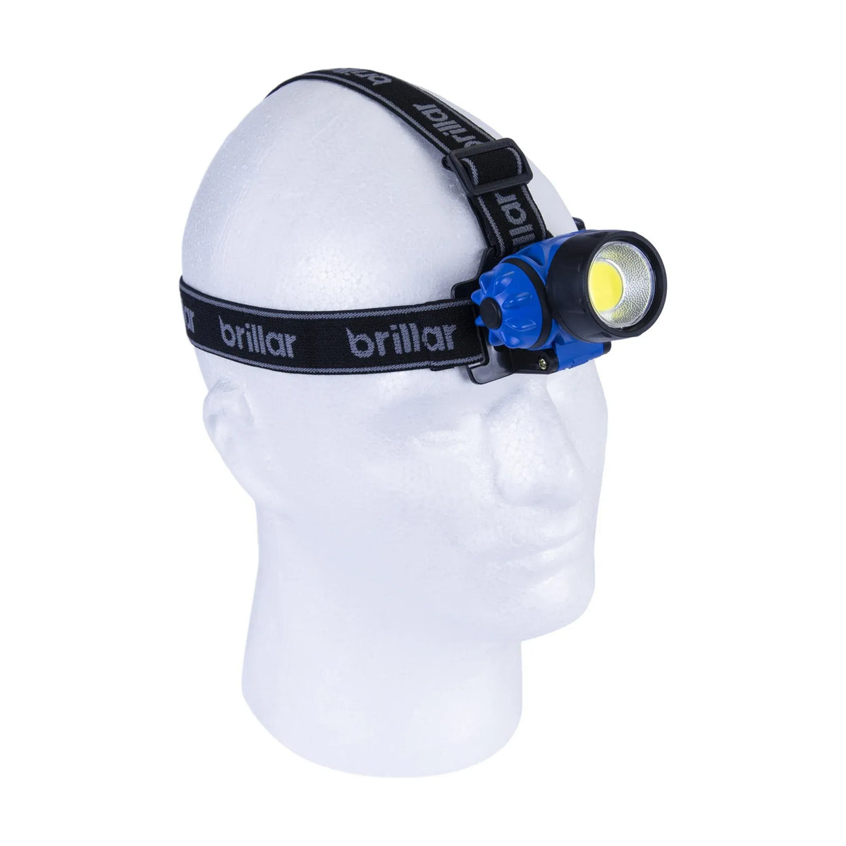 Brillar 3-Mode Headlamp – Blue, 120 Lumens with COB LED