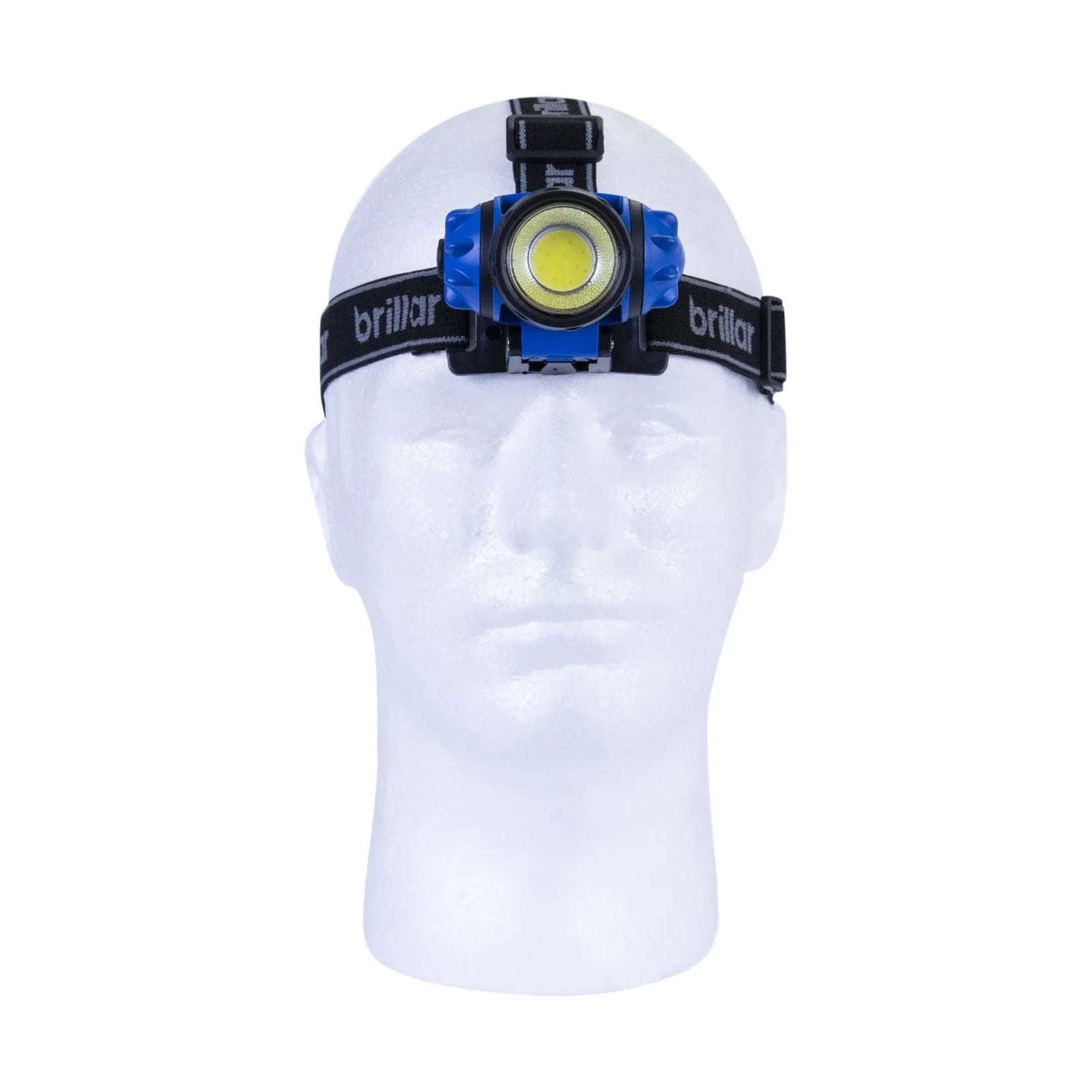 Brillar 3-Mode Headlamp – Blue, 120 Lumens with COB LED