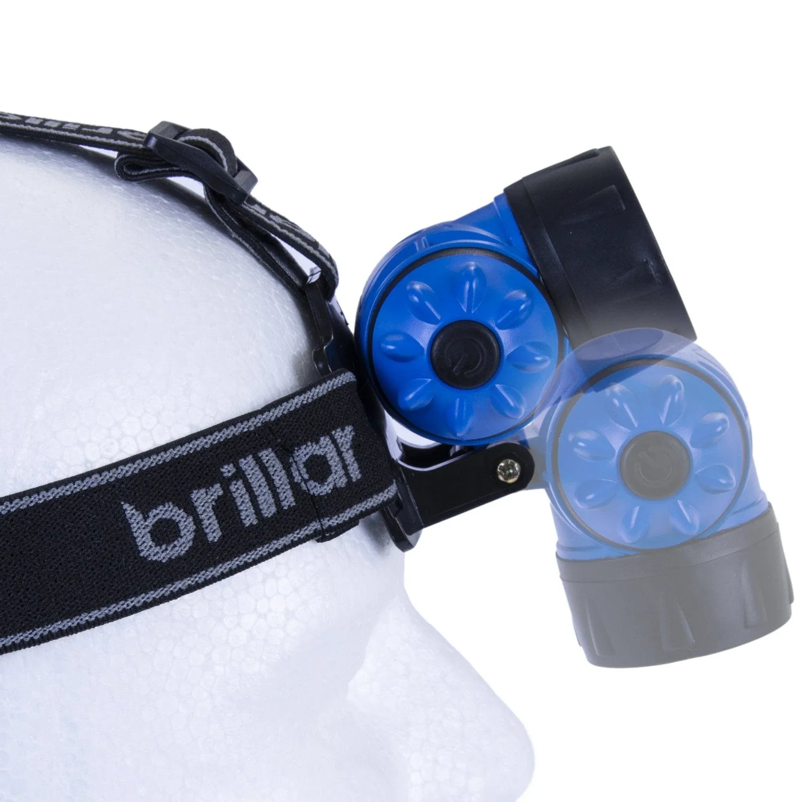Brillar 3-Mode Headlamp – Blue, 120 Lumens with COB LED
