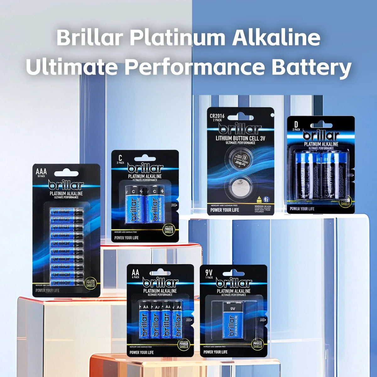 24 Pcs of AAA Platinum Alkaline Batteries