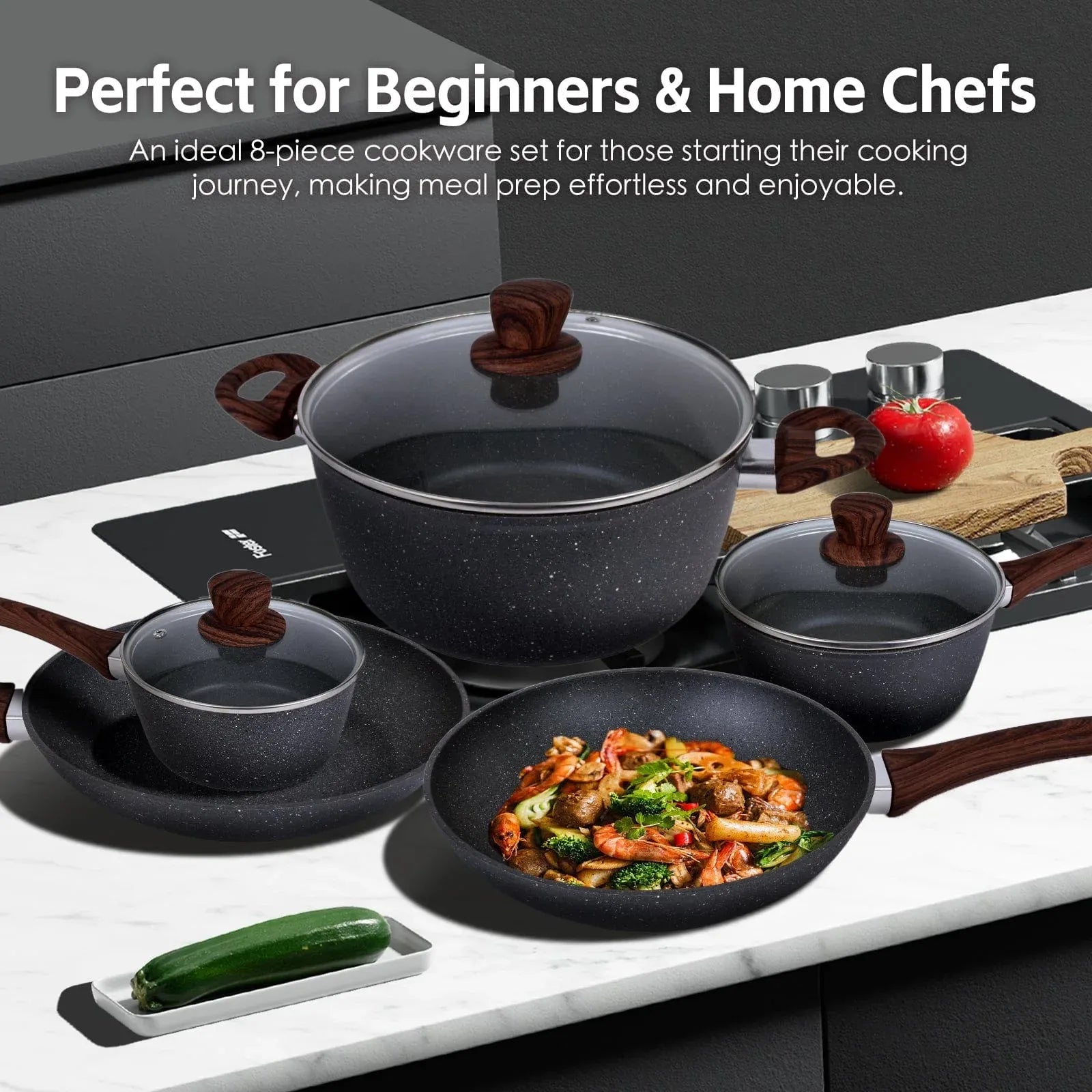 Clevinger 20cm Non-Stick Saucepan With Lid