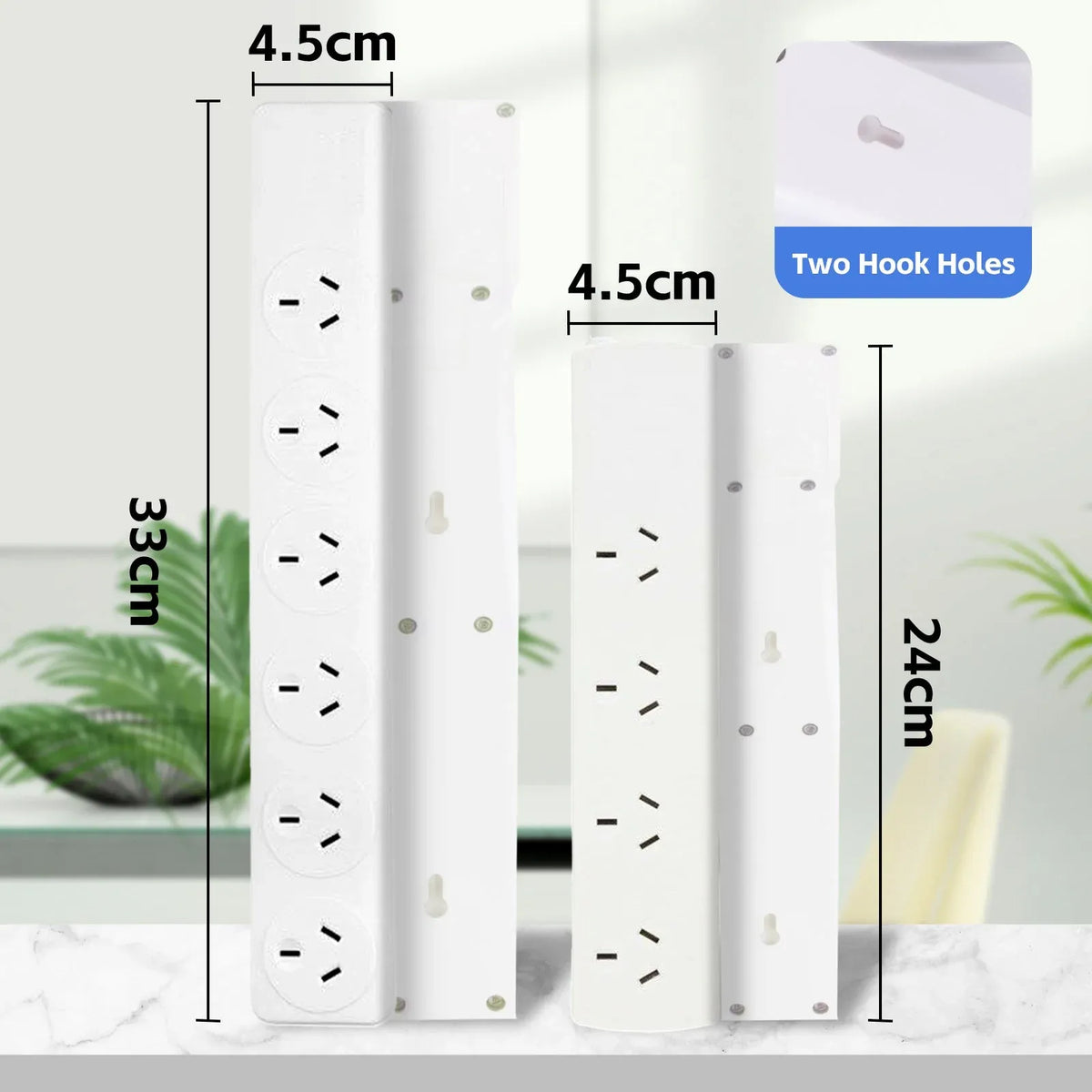 4 Outlet Power Board with 1 Meter Lead Cable