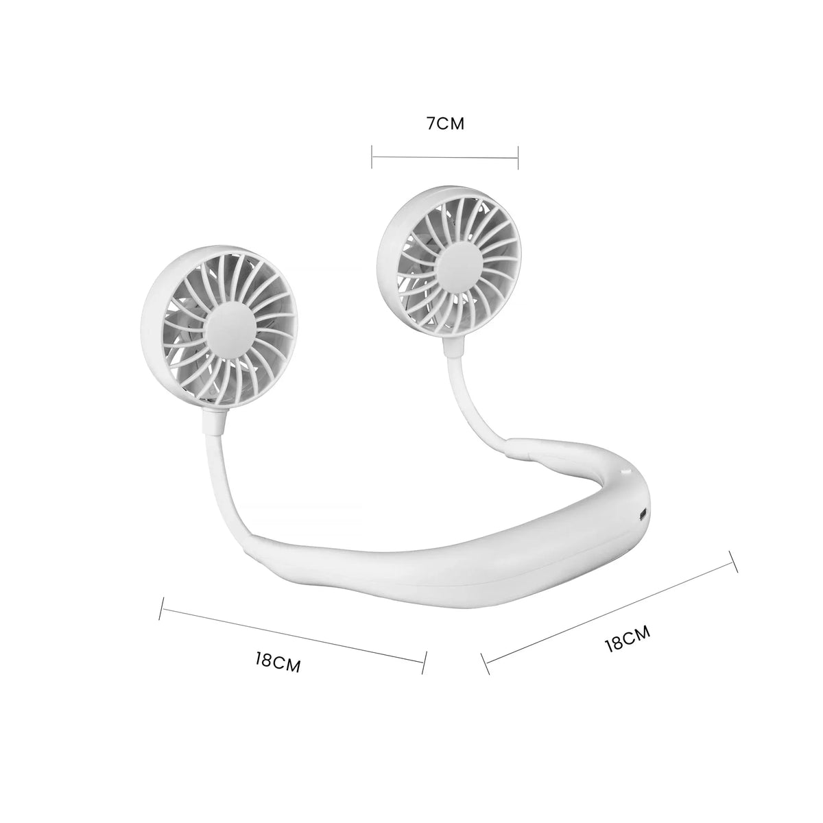 Sports Fan Hanging USB Charging Travel Creative Neck Tool Portable 3 Speeds