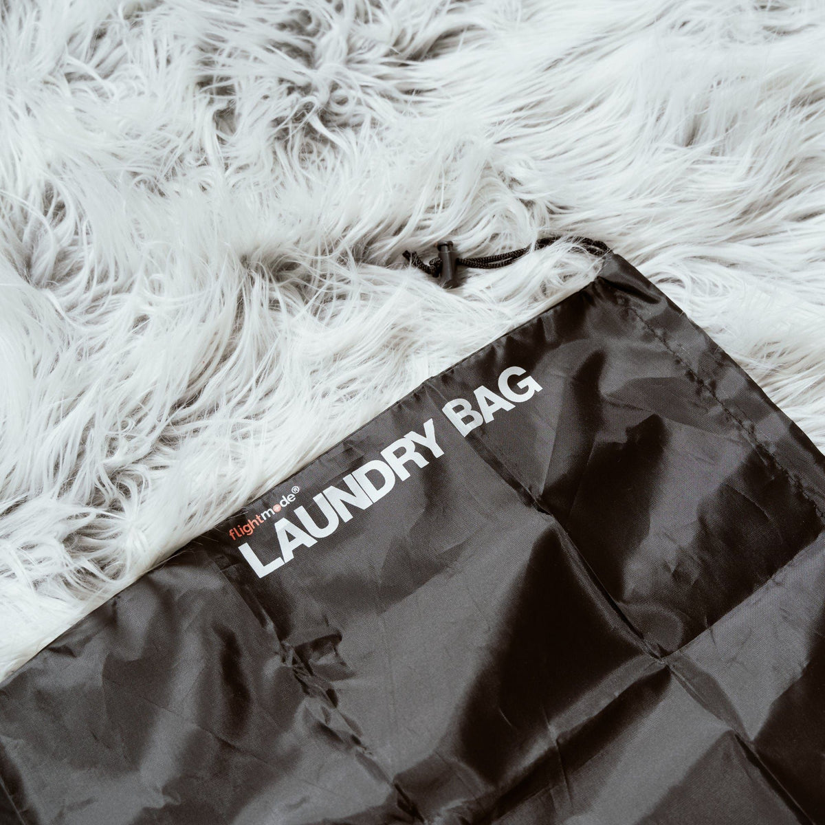 2Pcs Travel Laundry Bag Drawstring Water Resistant Sports Gym Clothes Organiser
