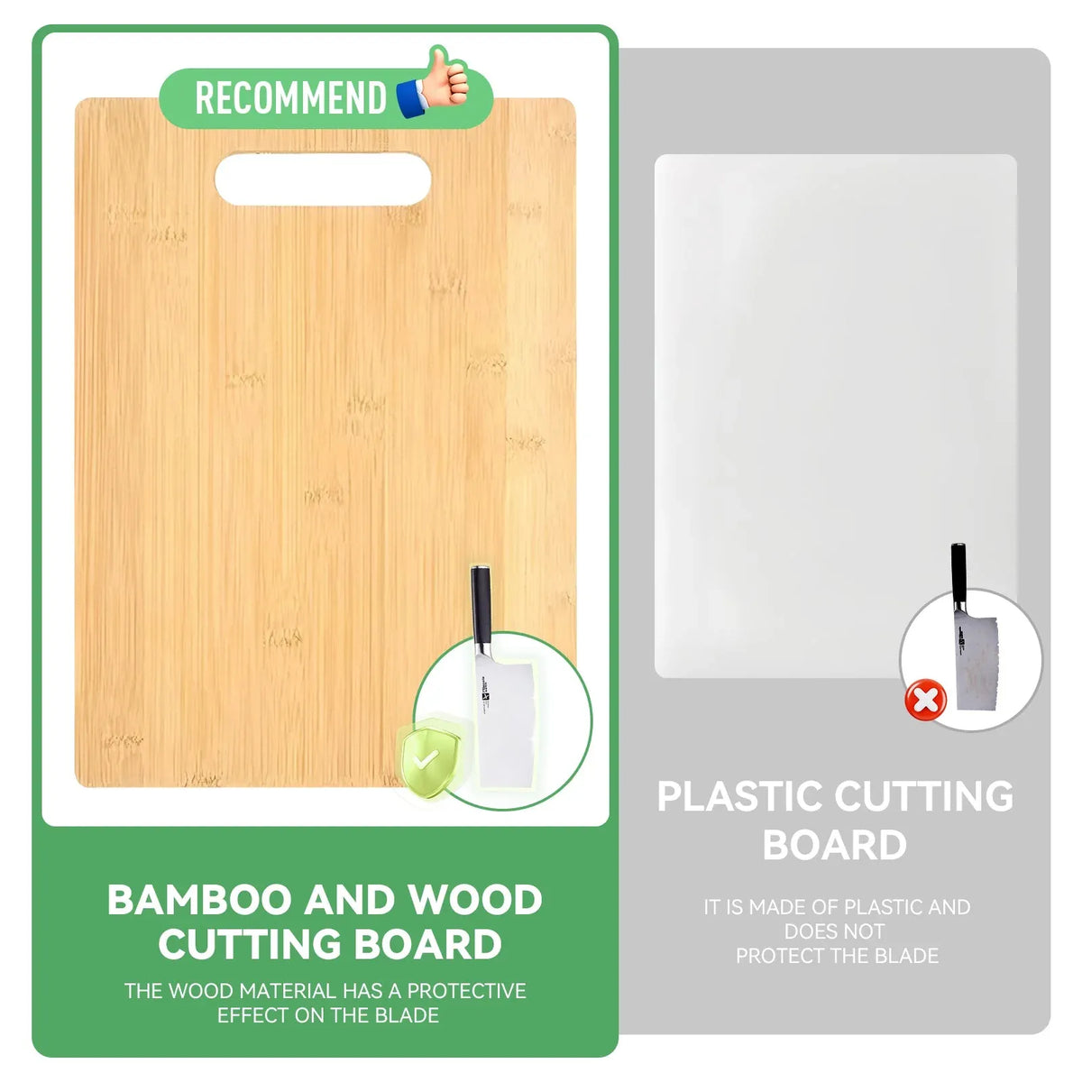 3 Pcs Bamboo Cheese Cutting & Serving Chopping Board Set