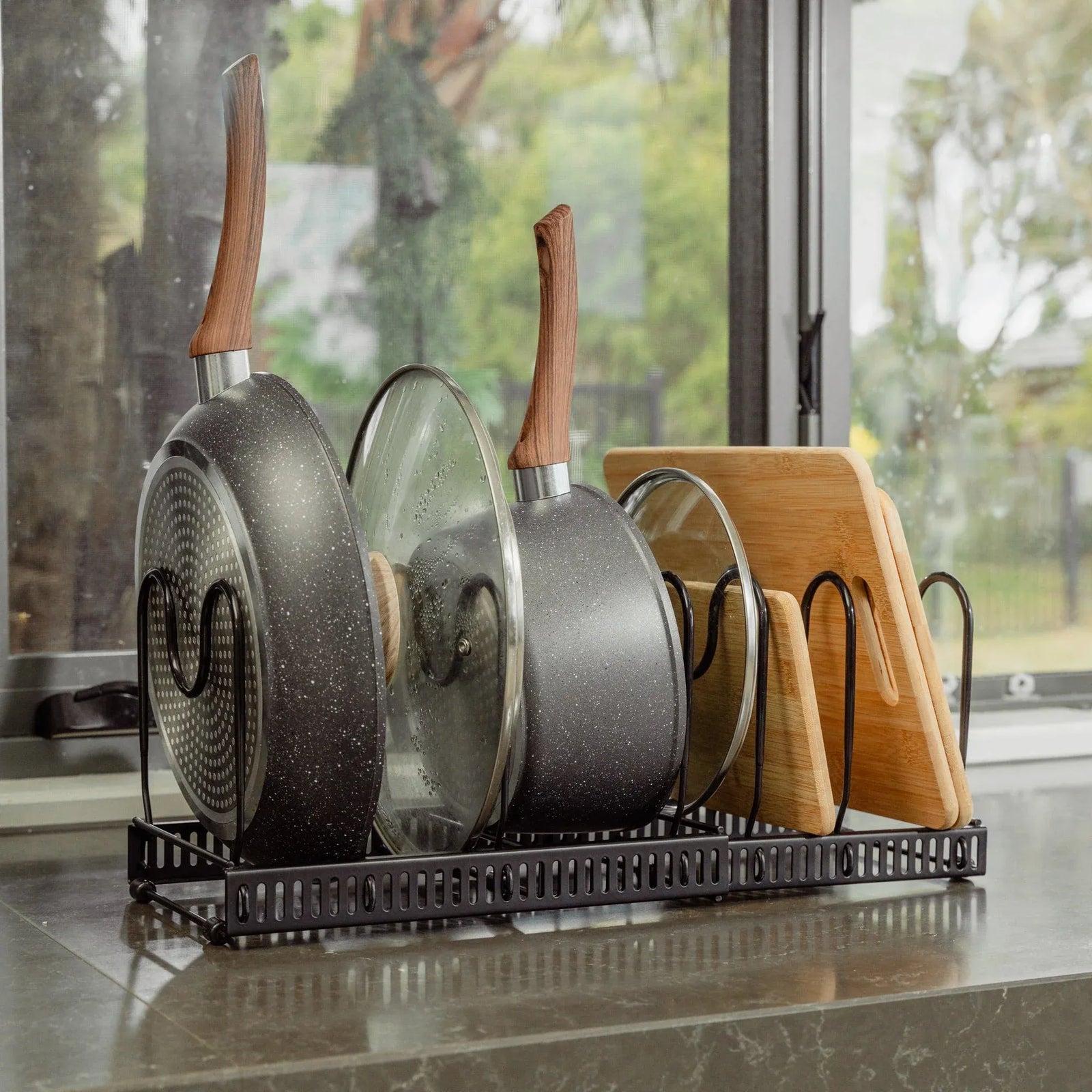 Livingtoday Expandable Pan Organiser
