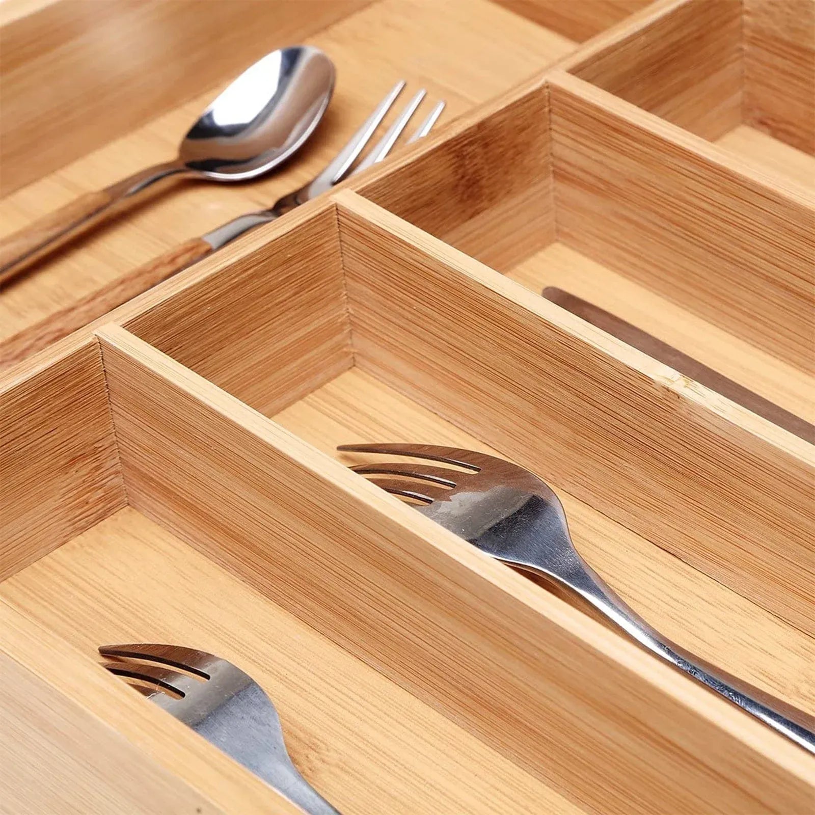 Bamboo Cutlery Tray