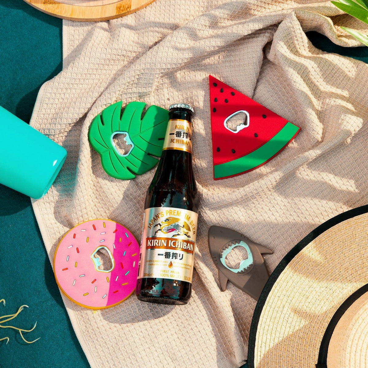 4 Pcs 12cm Summer Essential Novelty Bottle Opener