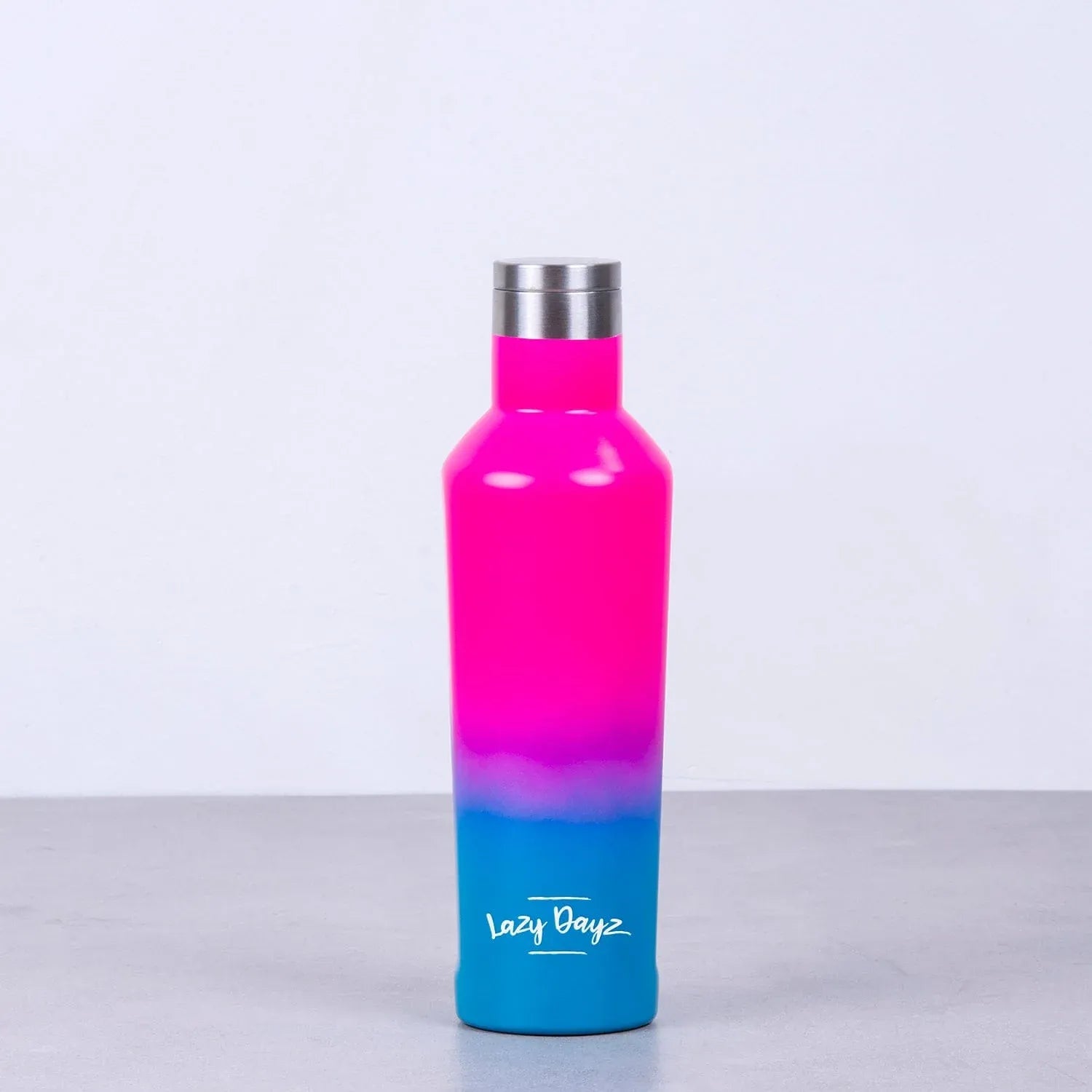 Lazy Dayz Spartan Drink Bottle 480ml - Pink Blue Ombre