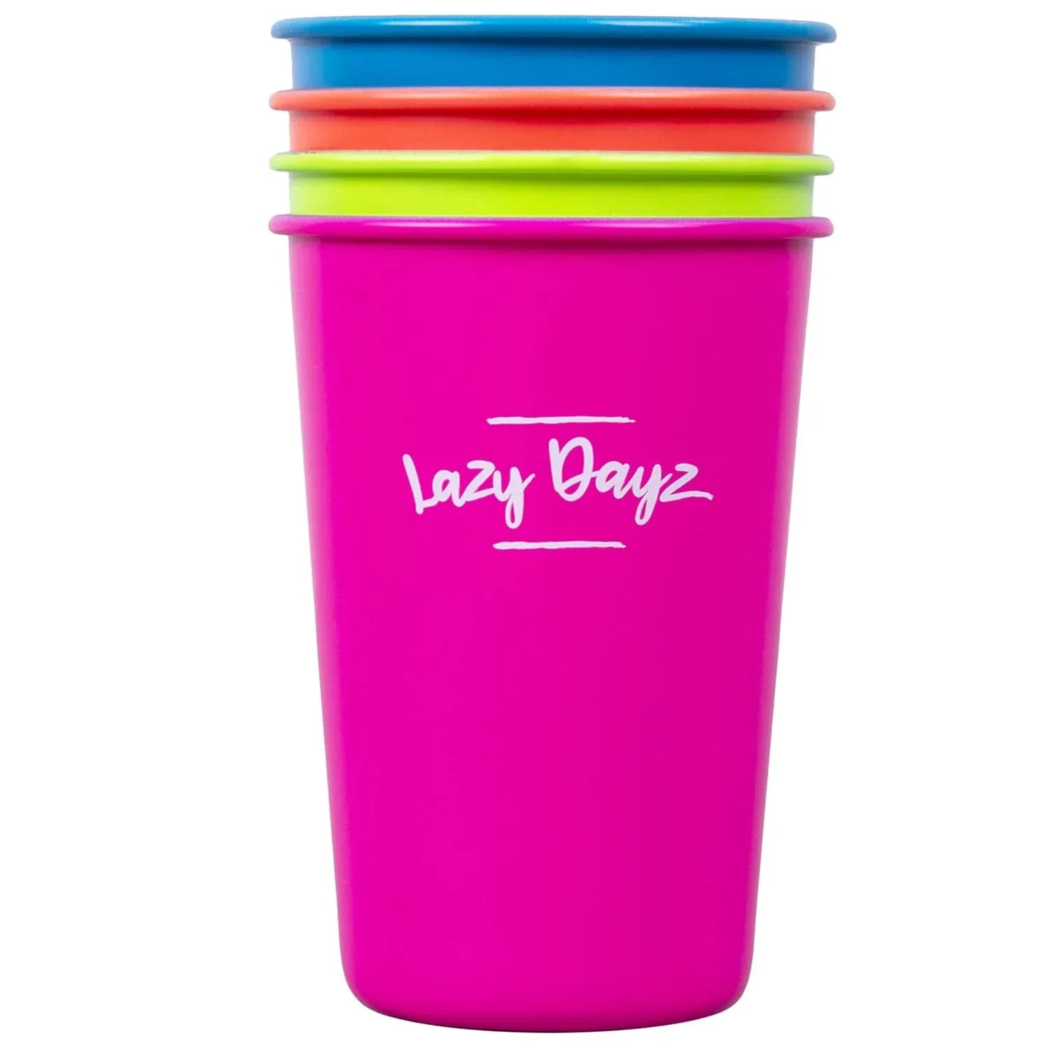 4 Pcs Lazy Dayz Picnic Cup 350ml