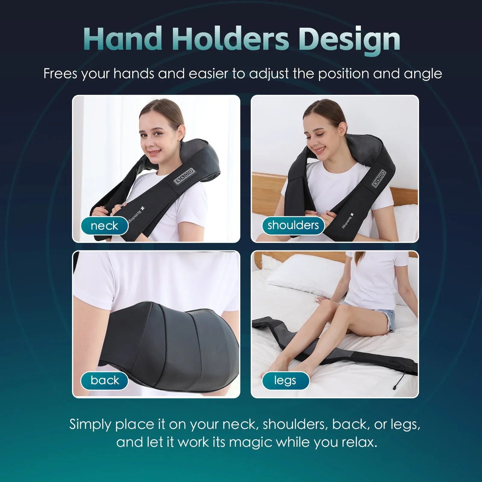 Heated Shiatsu Neck Massager