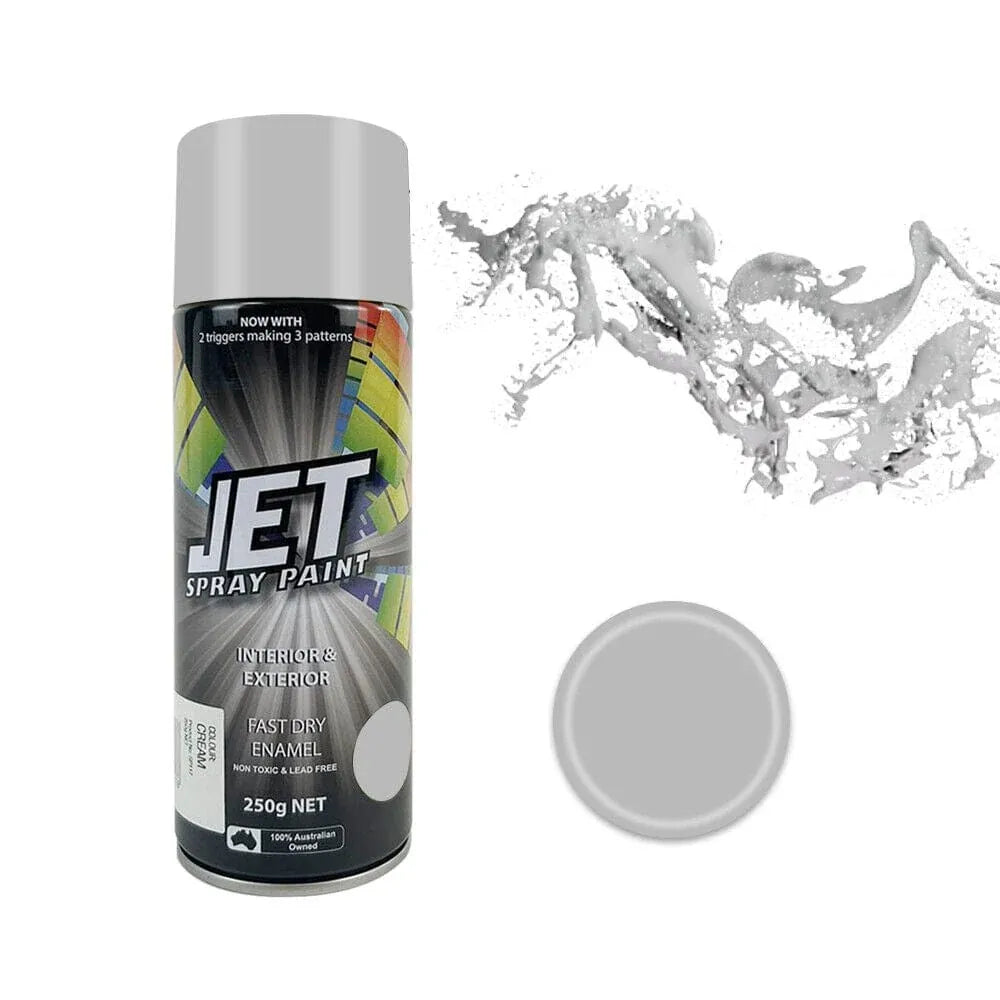 12 Pcs 250g Spray Paint Can For Interior and Exterior 26 colours Fast Dry - Gloss Black