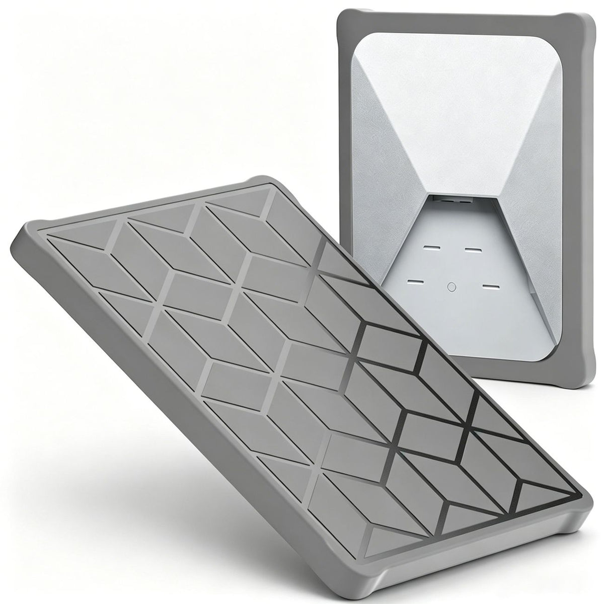 Silicone Cover for Starlink MINI, Anti-Rock/Sand/Hail Waterproof Silicone Case Fits Starlink Standard, Outdoor Roof Protection, Shields Rocks, Sand &amp; Hail-Grey