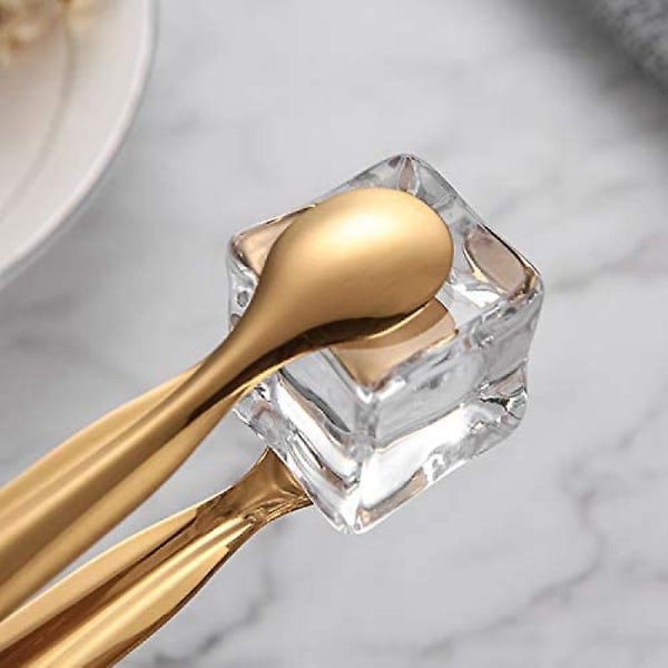 Stainless Steel Ice Sticks Candy Clips 6 pcs Multicolor Party Wedding Salad Bar Kitchen Compatible with Oral-B