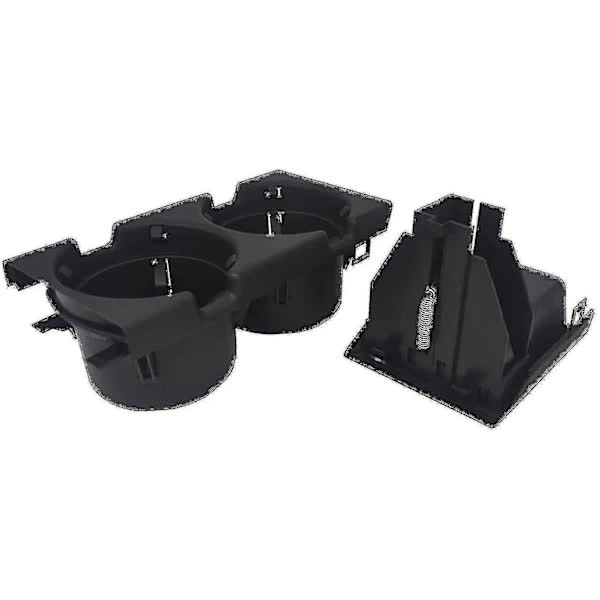 Aftermarket Drink Holder for BMW E46 3-Series Compatible with Oral-B, Front Center Console Replacement Part 51168217953 -bp