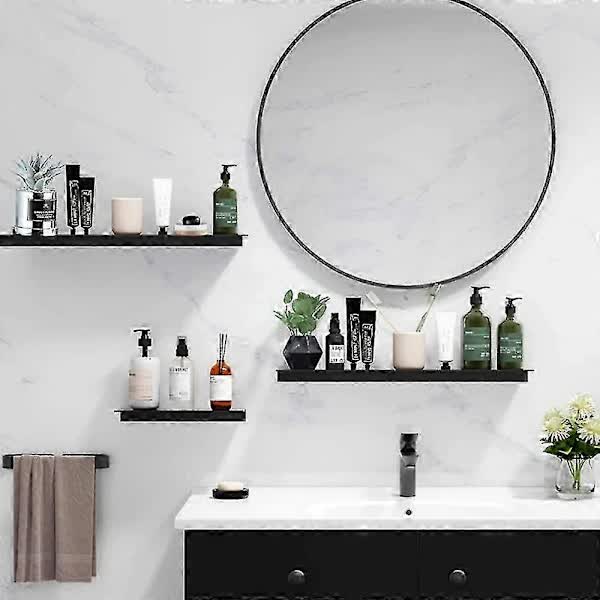 Self-Adhesive Bathroom Shower Shelf No Drilling Required