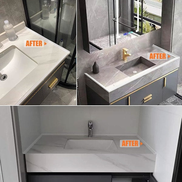 Self-adhesive sealing strip 2 m white compatible with bathtub shower sink wet room floor